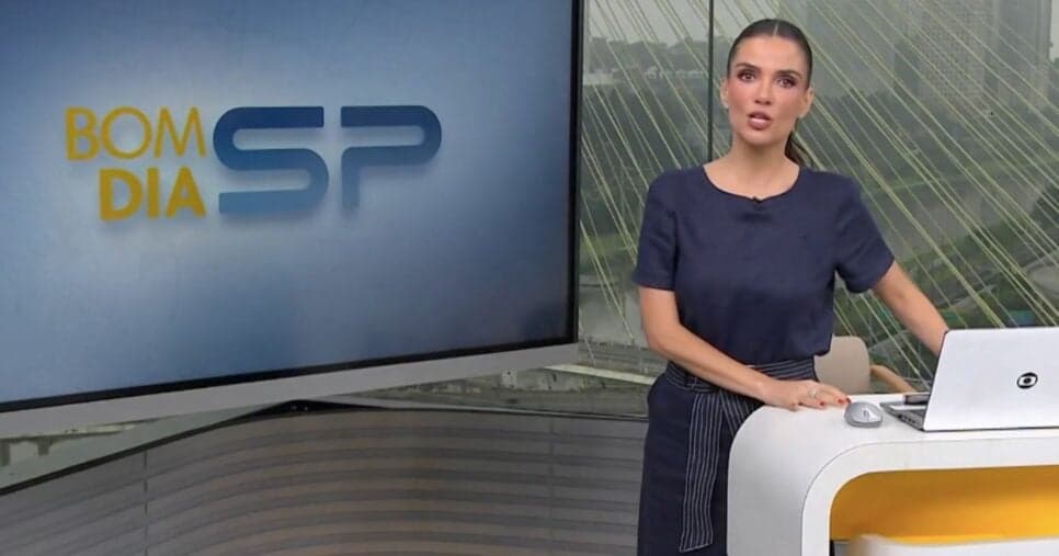 Sabina Simonato no Bom Dia São Paulo (Foto: Reprodução / Globo)