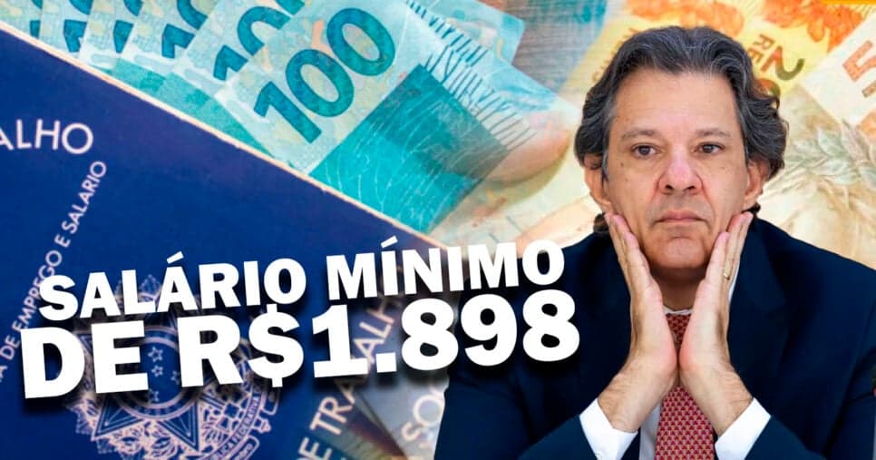 Canetada histórica passa por cima de Haddad e garante salário mínimo de R$1.898 a lista de CLTs
