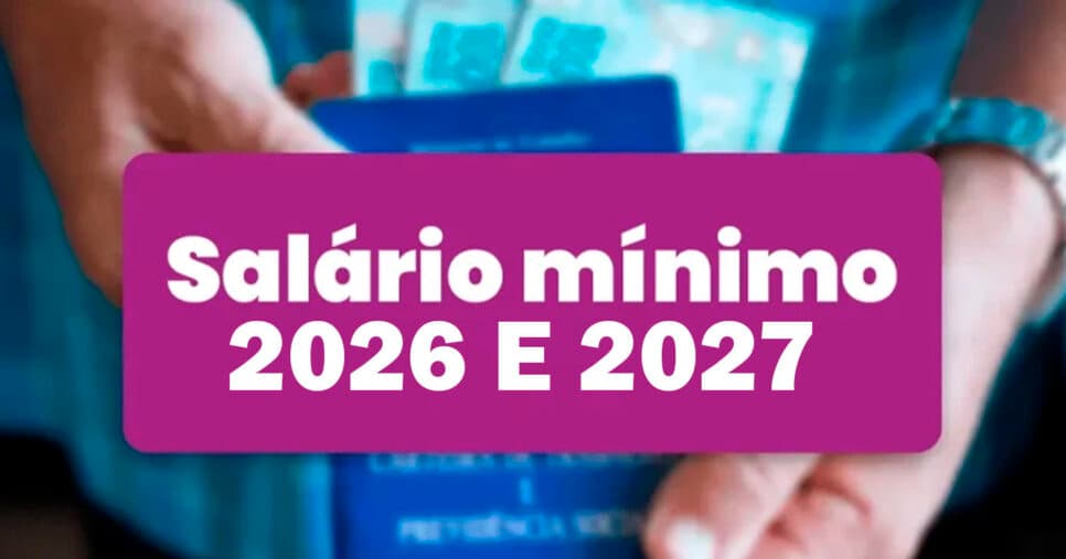 Fim dos R$1518: Valor histórico do salário mínimo de 2026 e 2027 chega voando aos CLTs hoje (12)