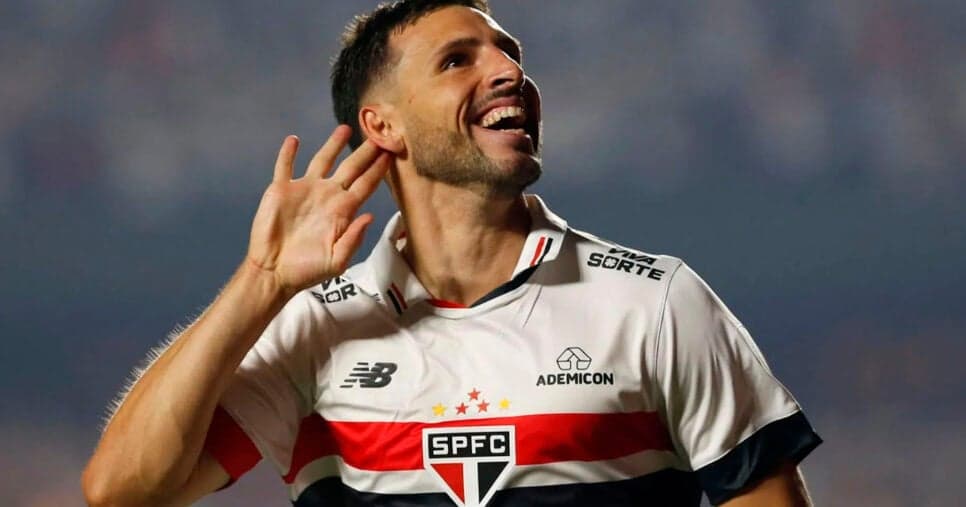 São Paulo -Calleri (Foto: Reprodução)