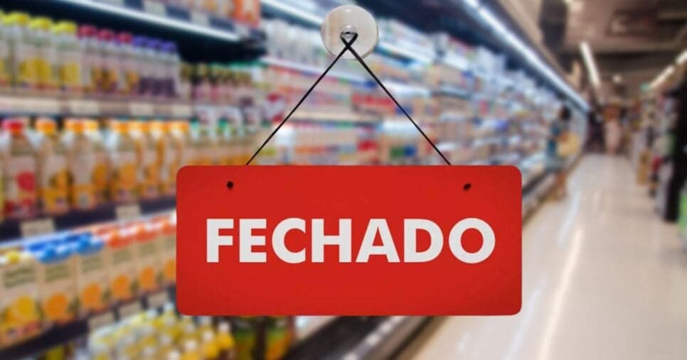 Portas lacradas: O fim de 3 unidades de rede de supermercados popular em Recife, PE, e choro de clientes