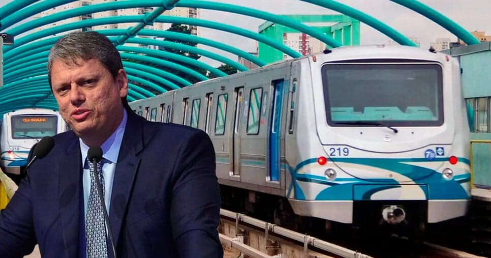 Tarcísio prepara 3 novas linhas de metrô em SP para salvar paulistas