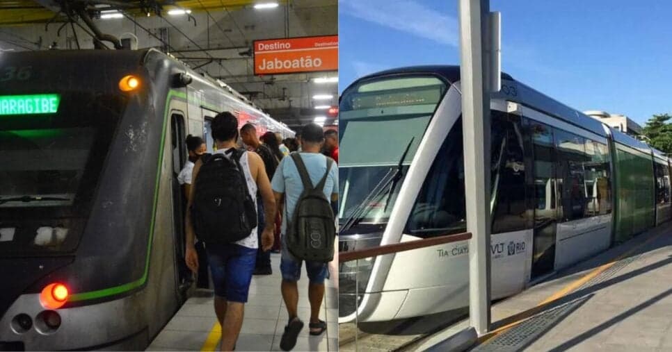 Novas linhas de metrô, ônibus e até VLTs: 3 extensões são anunciadas em Recife (PE) para salvar CLTs