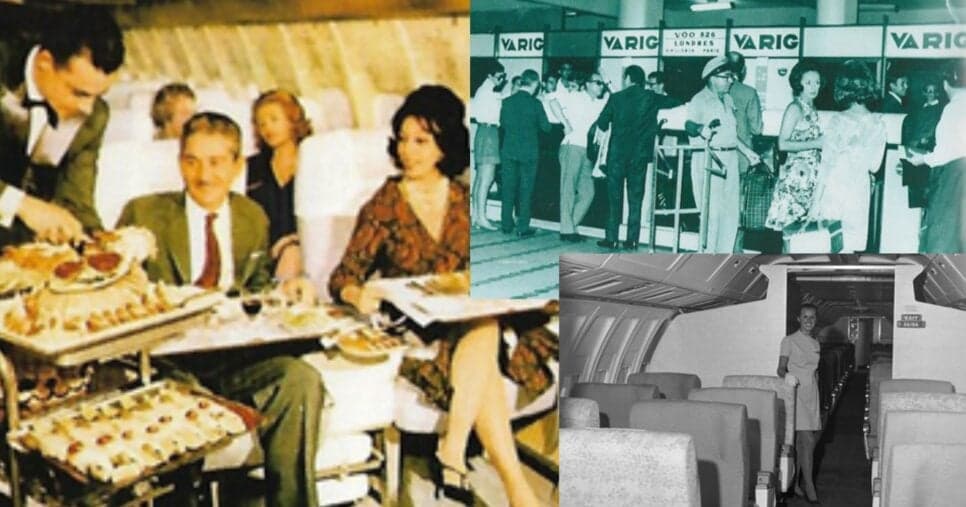 Varig na década de 60 (Foto Reprodução/Acervo/Varig Airline)
