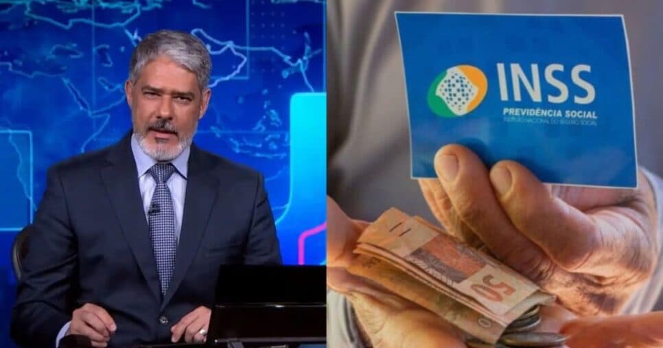 "Retirou R$6 bilhões": Bonner paralisa JN com anúncio do INSS que abala salário dos 60+ em 2025