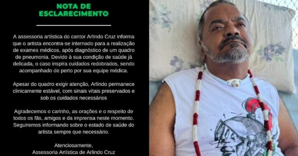 Estado de saúde de cantor é exposto (Foto: Reprodução/Montagem TV Foco)