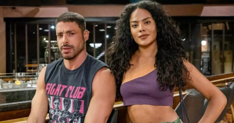 Bella Campos e Cauã Reymond em Vale Tudo, na TV Globo (Foto: Fábio Rocha/Globo) Bella Campos e Cauã Reymond em Vale Tudo, na TV Globo (Foto: Fábio Rocha/Globo)