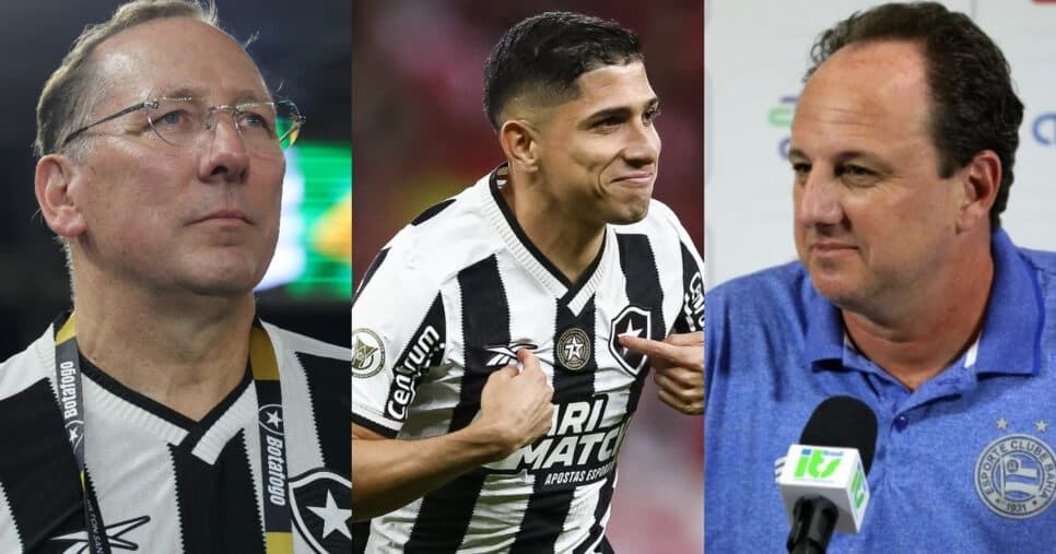 R$60M e ADEUS a Textor: Dupla de Savarino arma saída do Botafogo pra jogar no Bahia de Ceni