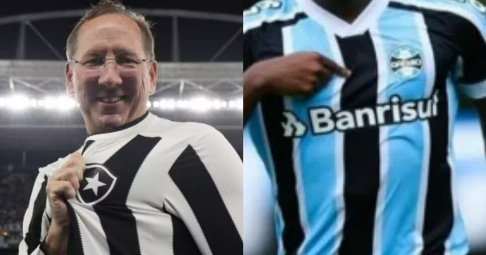 R$5M: John Textor dá chapéu em Quinteros por craque do Grêmio no Botafogo em 2025