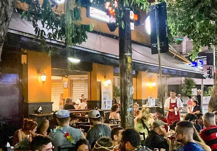 O bar ficava aberto 24 horas no Rio de Janeiro (Foto: Reprodução / Cabidinho)
