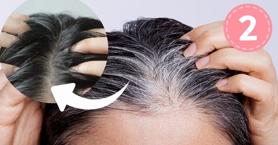 Rejuvenesça até 10 anos: Receita com 2 ingredientes escurece o cabelo branco sem tinta