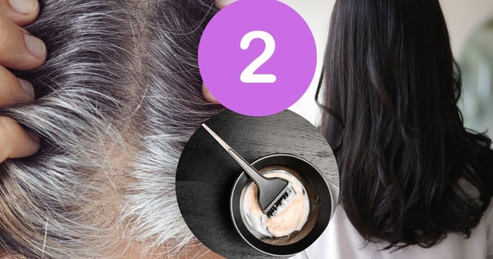 Adeus cabelo branco: Tinta natural com 2 ingredientes cobre os grisalhos das idosas 60+