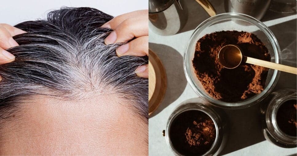 Misturinha com 4 ingredientes dá adeus ao cabelo branco