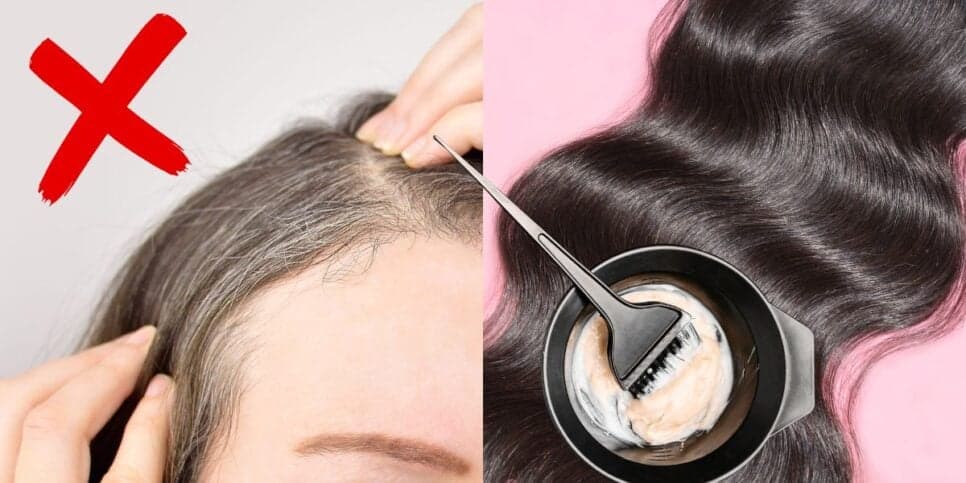 3 ingredientes e resultado em 30 minutos: Mistura natural some com o cabelo branco e salva os fios da química