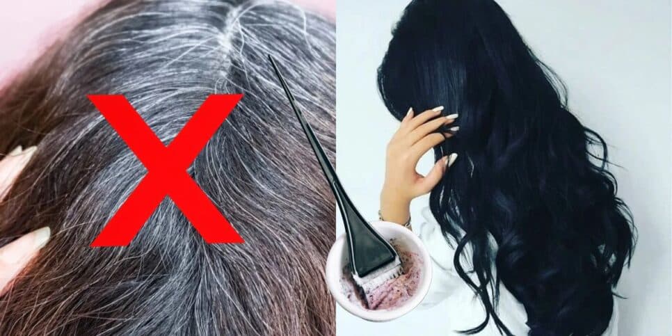Fim dos grisalhos: Tinta caseira com 2 ingredientes naturais rejuvenesce o cabelo das mulheres em 15 minutos