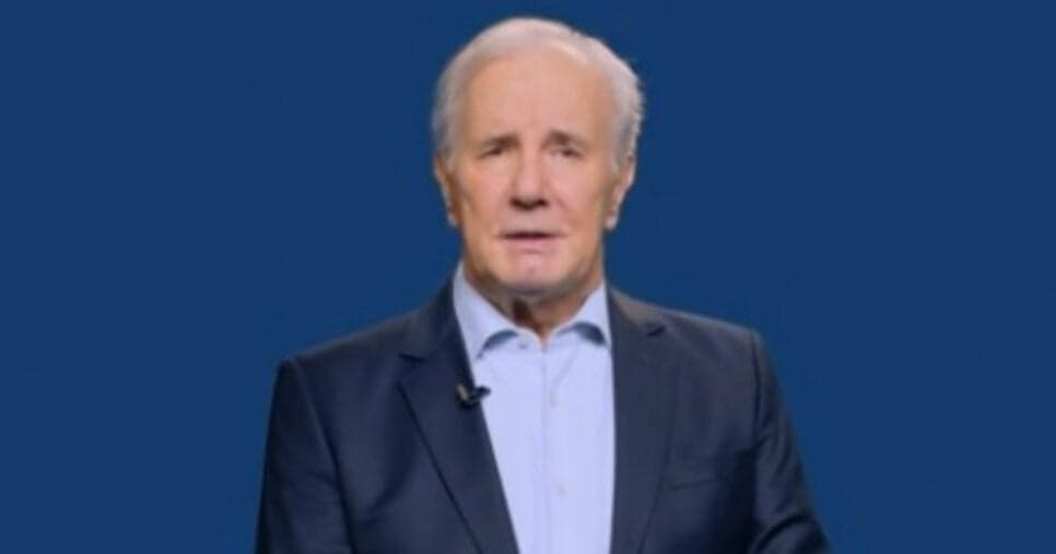 O famoso âncora fez uma participação especial no Encontro (Foto: Reprodução/Globo)