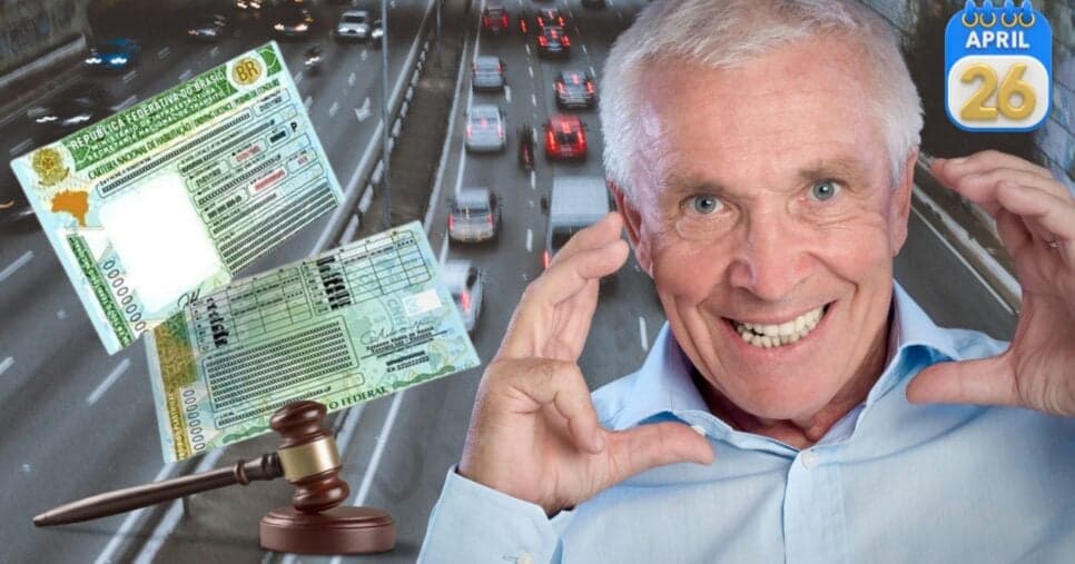 Alerta geral hoje (26/04): Nova lei da CNH para idosos com 50, 60 e 70 anos é oficialmente liberada
