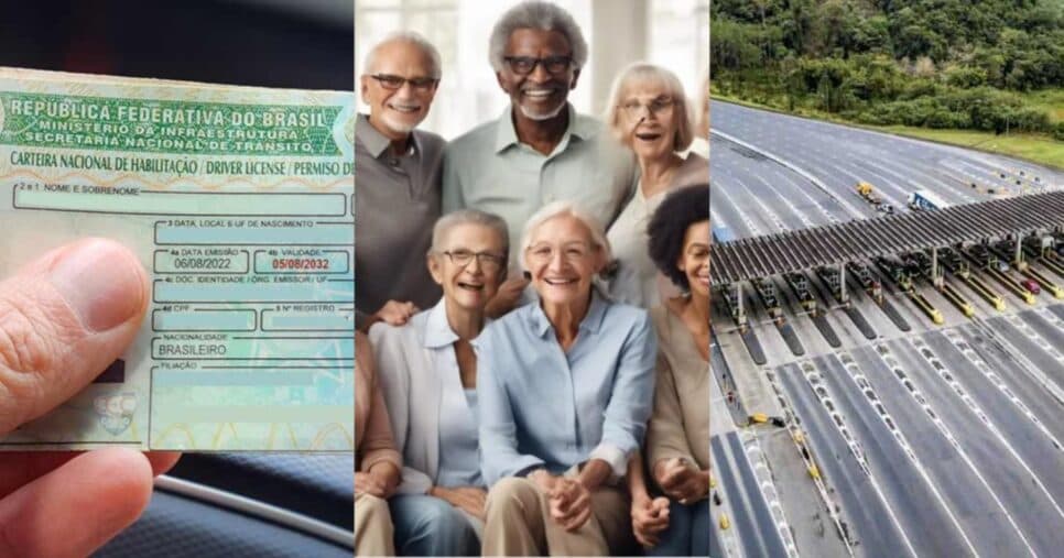 CNH grátis, veredito de isenção em pedágio e +2: Idosos 60+ recebem confirmação de 4 benefícios em 2025