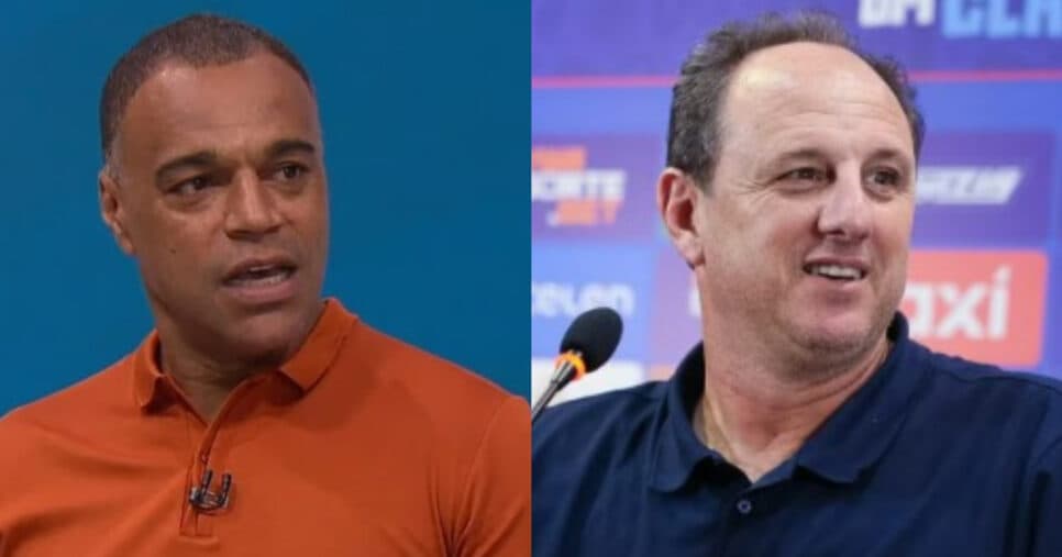 Denílson para Globo com saída exigida de Rogério Ceni no Bahia para comandar outro gigante do Brasil em 2025
