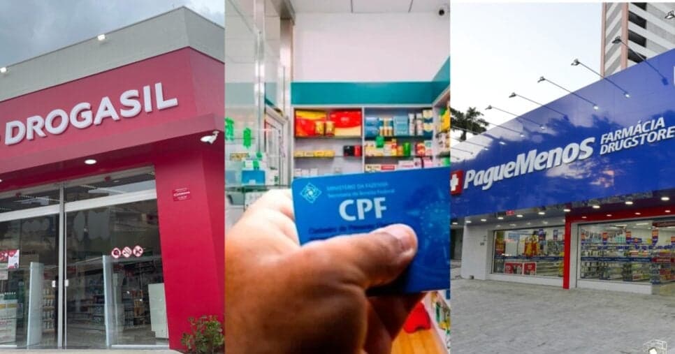 Drogasil e Pague Menos: Se você informa seu CPF por desconto em farmácias, precisa saber disso AGORA