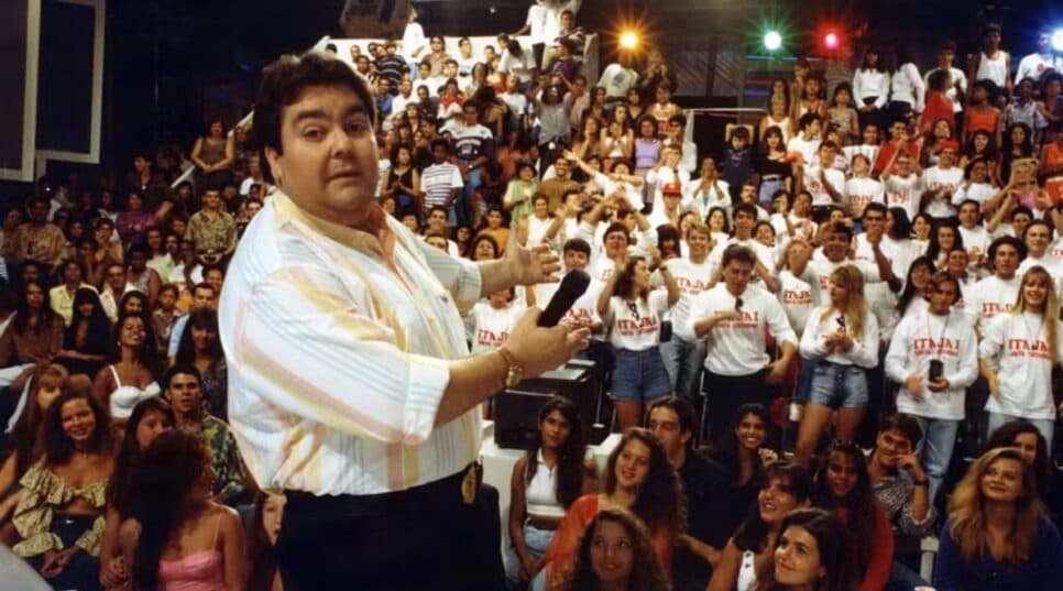 Faustão ressurgiu em imagens antigas (Foto: Reprodução/ Divulgação)