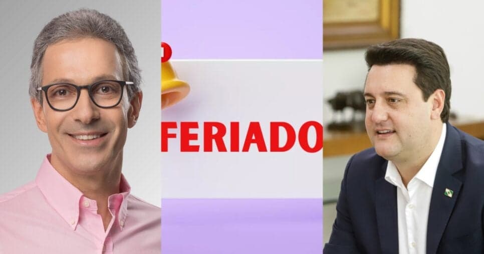 Zema e Ratinho Jr. cientes: FERIADO em plena quarta-feira (23) é confirmado à lista de CLTs em MG e PR
