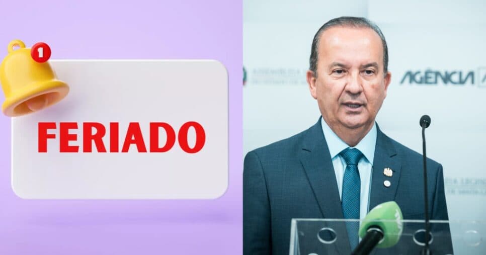 Jorginho Mello ciente: Feriado é confirmado em SC na terça-feira (15/04) pra salvar CLTs com folga EXTRA