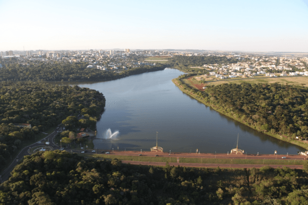 Lago Municipal de Cascavel (Foto: Divulgação) Lago Municipal de Cascavel (Foto: Divulgação)