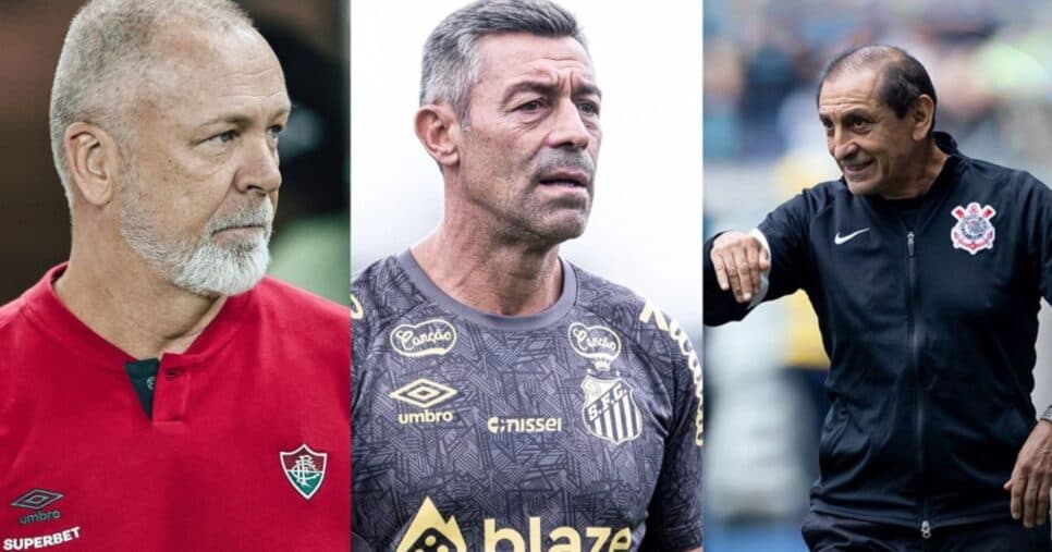 Ramón, Caixinha, Mano e+: Brasileirão 2025 mal começou e demissão de 4 técnicos chega voando hoje (19)