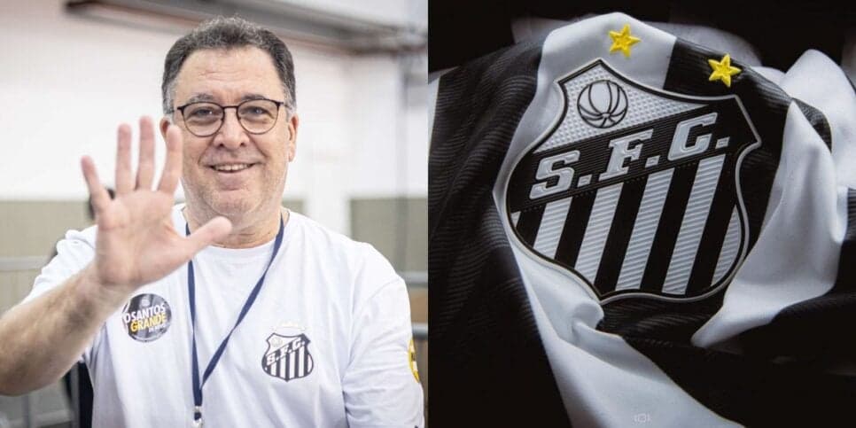 R$55M: Teixeira bate o martelo e revela maior contrato da história do Santos nesta terça-feira (22)