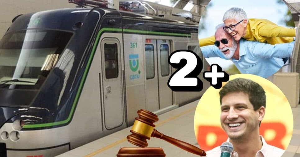 Lei traz gratuidade no metrô de Recife, PE, na era João Campos, a +2 grupos além dos idosos 60+ em 2025
