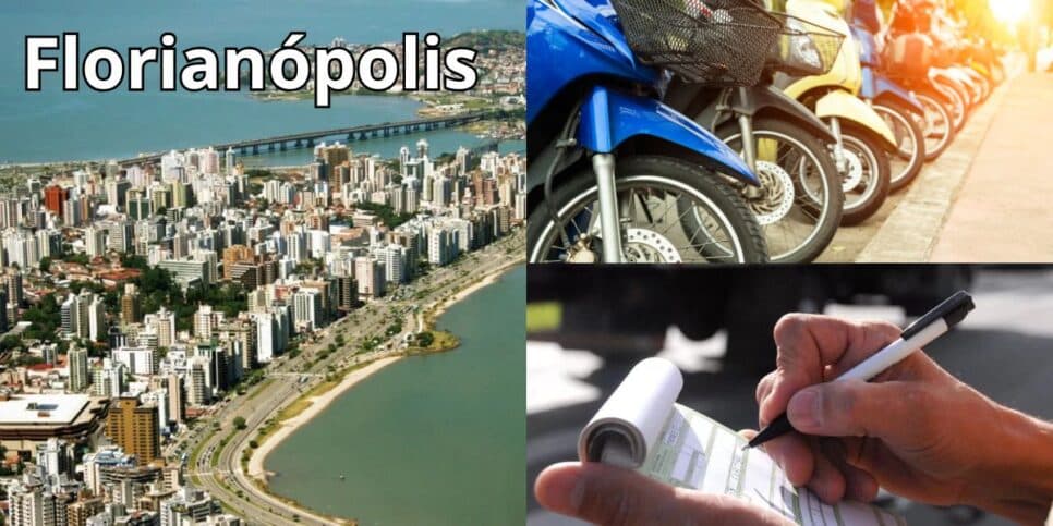 Lei de trânsito em Florianópolis, SC, traz proibição a motos na era Jorginho Mello com multa imperdoável em 2025