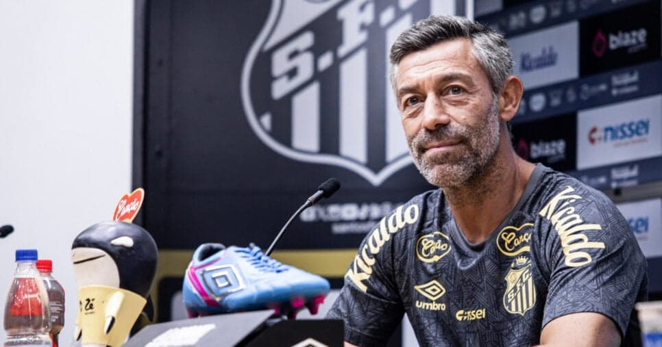 Urgente: Demissão de Pedro Caixinha no Santos é confirmada (Foto: Divulgação/Santos)