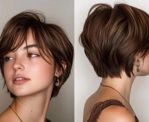 Corte de cabelo Pixie desestruturado (Foto: Reprodução / Pinterest)