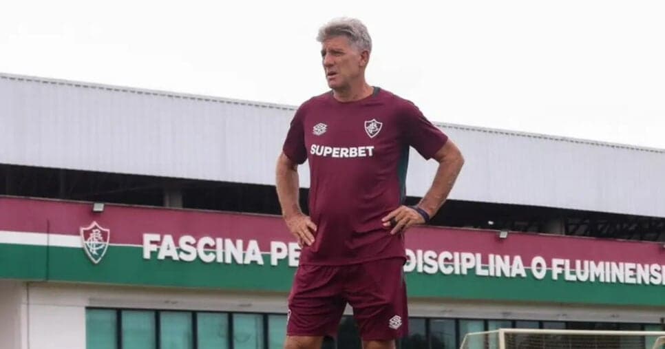 Nem Jorge Jesus, nem Filipe Luís: Renato Gaúcho do Fluminense (Foto: Divulgação)