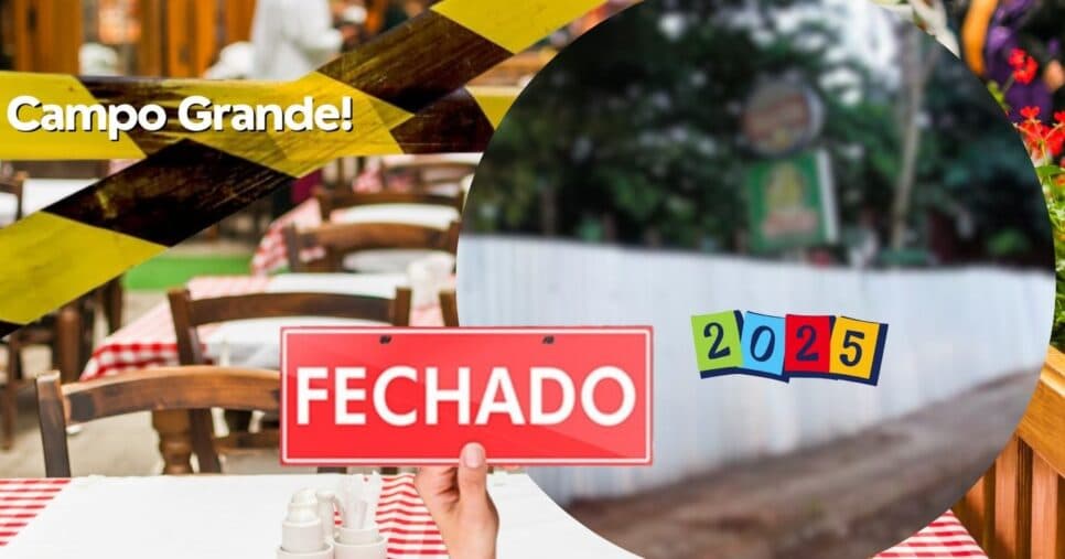 O fechamento de restaurante n°1 de Campo Grande, MS, e a venda colossal para novo substituto em 2025
