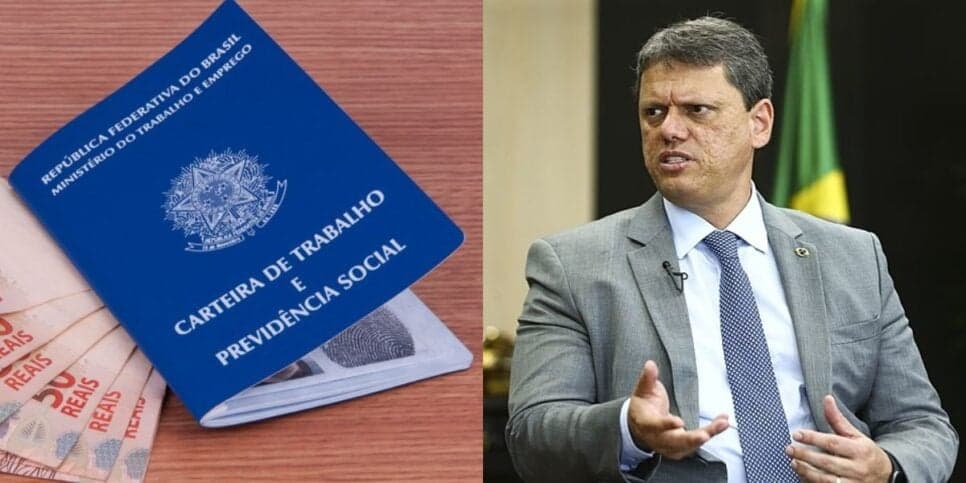 Salário Mínimo em São Paulo confirmado na era Tarcísio (Reprodução: Montagem TV Foco)