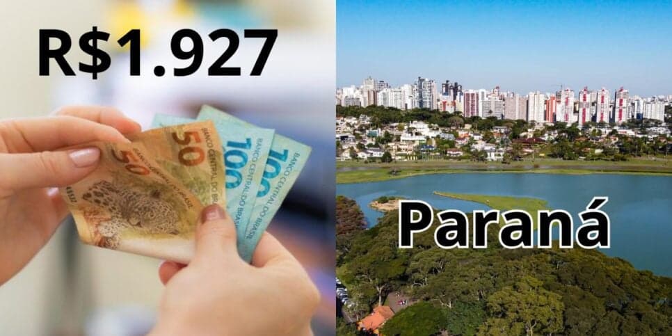 R$1.518 pelos ares: Lei trabalhista garante salário mínimo de R$1.927 à lista de CLTs no Paraná