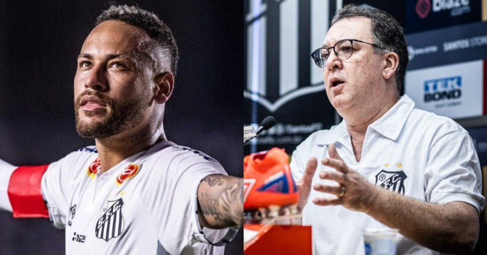 Teixeira ciente: Saída de dupla de Neymar é confirmada no Santos e Cléber Xavier se desespera em 2025
