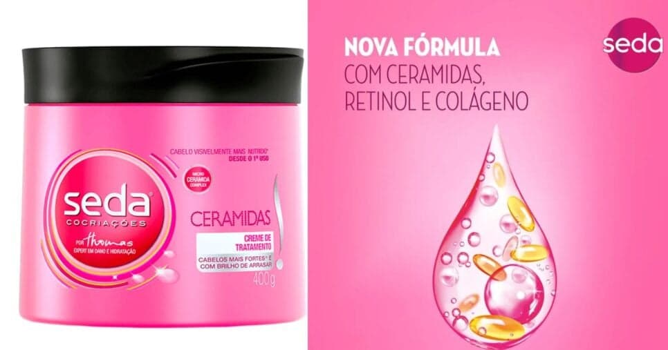 Seda Ceramidas (Foto Reprodução/Montagem/Tv Foco/ML/Beleza na Web)