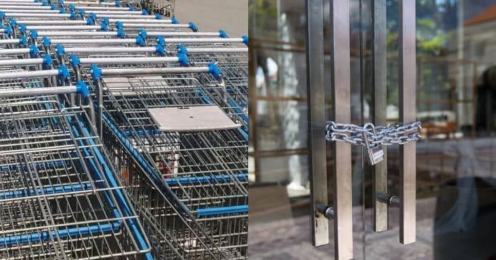FIM devastador em MS: Supermercado rival do Comper tem portas lacradas em de Campo Grande