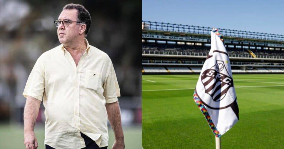 Teixeira é sagaz e confirma demissão no Santos ( Montagem / TV FOCO)