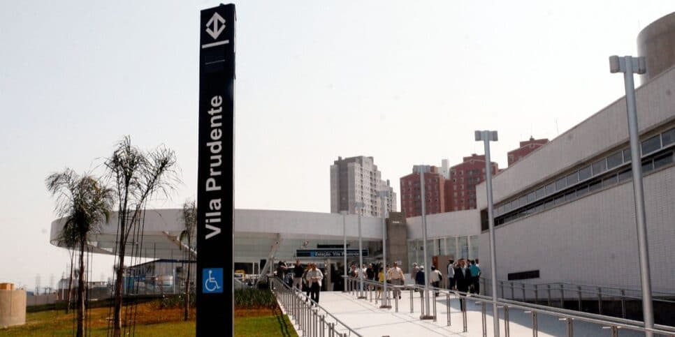 A estação da Vila Prudente está recebendo a Feira da Saúde (Reprodução: Internet)