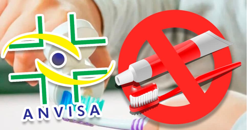 ANVISA emite novo anúncio de proibição de pasta nº1 dos brasileiros