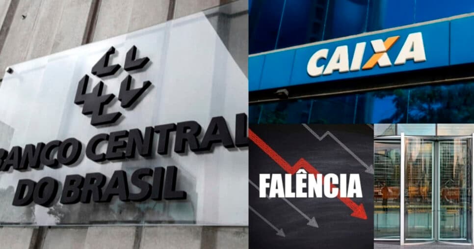 R$10BI em dívidas e Banco Central ciente: Falência de banco nº1 como a Caixa é confirmada no PR após 72 anos