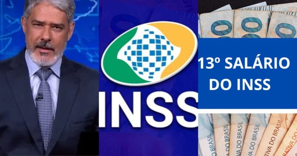 "A partir de amanhã": Bonner paralisa JN com novo decreto do INSS para garantir +1 saque além do 13º salário