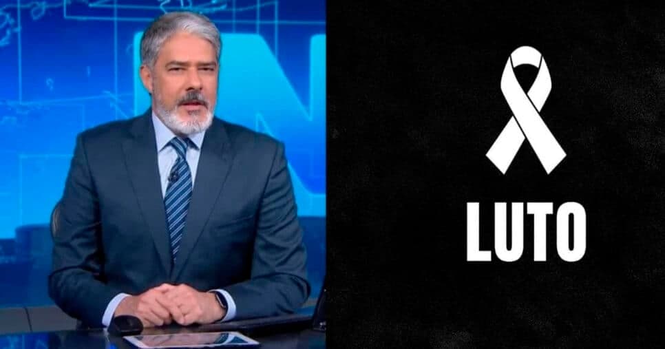 LUTO: Bonner interrompe JN e confirma morte de estrela nº1 do Brasil aos 81 anos: "Descansa em paz"