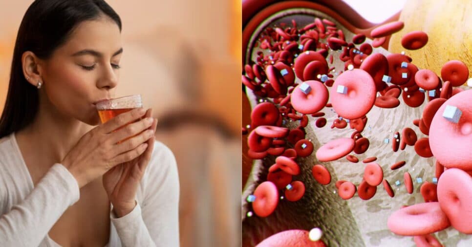 Chá anti-inflamatório reduz o açúcar no sangue com 2 ingredientes