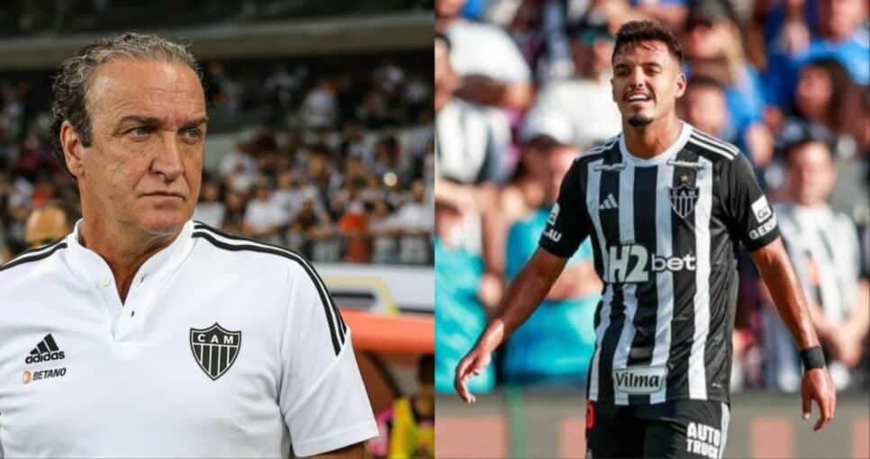 Desfecho de Gabriel Menino e craque dando adeus: 2 viradas chegam voando em Cuca no Atlético-MG