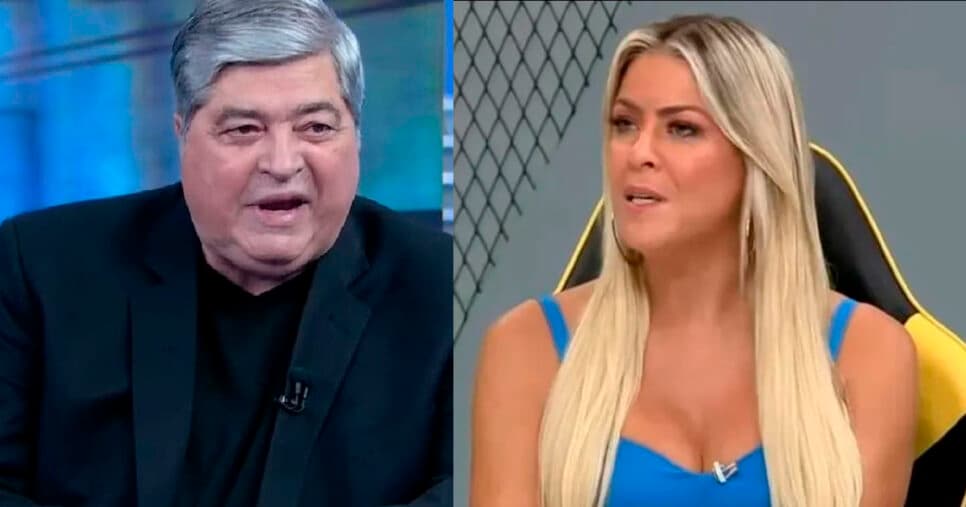 Discussão entre Datena e Renata Fan viraliza e deixa público surpreso: “Horário é meu”